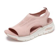 Sandálias Skechers Arch Fit-City Catch, blush feminino, tamanho 6 Sandálias Skechers Arch Fit-City Catch, blush feminino, tamanho 6