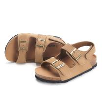 Sandálias ZUSERIS para meninos e meninas para crianças pequenas, sandália confortável de bico aberto, interior e exterior, linda palmilha de cortiça, chinelos de fivela ajustável, marrons, 12 crianças pequenas = etiqueta 31 Sandálias ZUSERIS para meninos e meninas para crianças pequenas, sandália confortável de bico aberto, interior e exterior, linda palmilha de cortiça, chinelos de fivela ajustável, marrons, 12 crianças pequenas = etiqueta 31