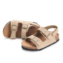 Sandálias ZUSERIS Unissex para crianças, Slip On Summer, bege, 28 Sandálias ZUSERIS Unissex para crianças, Slip On Summer, bege, 28