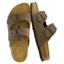 Sandals CUSHIONAIRE Lane, palmilha de cortiça para mulheres, marrom, tamanho 7 Sandals CUSHIONAIRE Lane, palmilha de cortiça para mulheres, marrom, tamanho 7