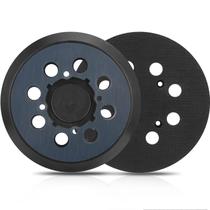 Sander Pad de substituição de 5 polegadas e 8 furos, pacote com 2 ganchos e argolas Sander Pad de substituição de 5 polegadas e 8 furos, pacote com 2 ganchos e argolas