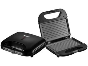 Sanduicheira Amvox AMS 370 Preta 750W - Antiaderente