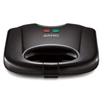 Sanduicheira ARNO Compacta Antiaderente 700W - SACB Preto 220 VOLTS
