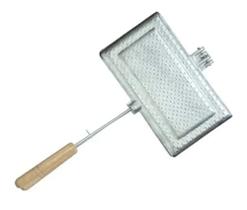 Sanduicheira Assadeira Tostex Baurutex Alumínio Fundido Forma de Pão