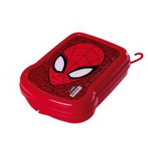 Sanduicheira de Plástico Homem Aranha Marvel Plasútil Lanche Passeio Infantil Sanduicheira de Plástico Homem Aranha Marvel Plasútil Lanche Passeio Infantil