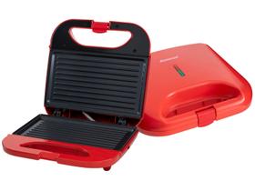 Sanduicheira e Grill Amvox, 750W, 220V, Vermelho - AMS 370
