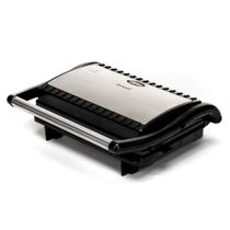 Sanduicheira e Grill Amvox 800W AMS800 2 em 1 Preto/Inox Sanduicheira e Grill Amvox 800W AMS800 2 em 1 Preto/Inox