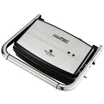 Sanduicheira e Grill Electrobras Smart Press Grill EBPG-02 1.500 Watts 220 - 240V ~ 50/60 HZ - Prata/Preta