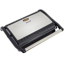 Sanduicheira e Grill Elétrica 800W Lanches Dupla Antiaderente Grelhados Amvox Ams 800 Inox Sanduicheira e Grill Elétrica 800W Lanches Dupla Antiaderente Grelhados Amvox Ams 800 Inox