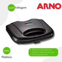 Sanduicheira E Grill Elétrica Amvox Ams 370 Preto - 750w - 110v