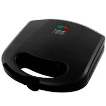 Sanduicheira E Grill Fama Preta Anti Aderente Porta Fio 110V
