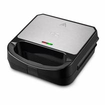 Sanduicheira e Grill HQ 750W Antiaderente Inox HQ-SG001 220V Sanduicheira e Grill HQ 750W Antiaderente Inox HQ-SG001 220V