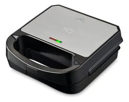 Sanduicheira E Grill Hq 750w Antiaderente Inx Hq-sg001 127v