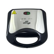 Sanduicheira E Grill Inox Elétrica Misteira Lanche 110v