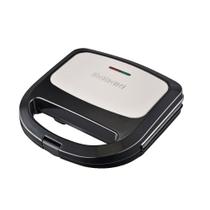 Sanduicheira e Grill Itatiaia Essencial Preta e Inox SDESS1004 127 Volts