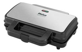 Sanduicheira E Grill Pgr02i 900w Preto E Inox Philco