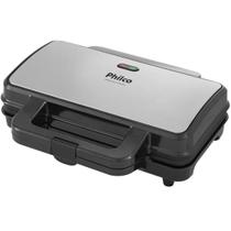 Sanduicheira e Grill Philco PGR02I Inox Antiaderente 900W Sanduicheira e Grill Philco PGR02I Inox Antiaderente 900W
