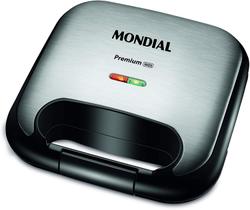 Sanduicheira E Grill Premium Inox - Mondial 220V