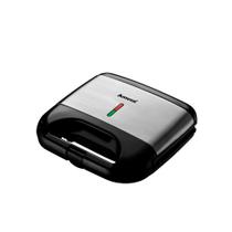 Sanduicheira e Grill Preta AMS 500 Black 750W LED ON/OFF Sanduicheira e Grill Preta AMS 500 Black 750W LED ON/OFF