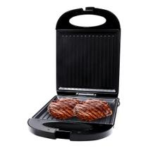 Sanduicheira e Grill Sumay 2 Em 1 Antiaderente 750W 127V Preta