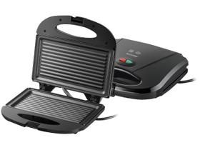 Sanduicheira e Minigrill com Chapa Antiaderente Dupla Ondulada 750W 127V MULTILASER Sanduicheira e Minigrill com Chapa Antiaderente Dupla Ondulada 750W 127V MULTILASER