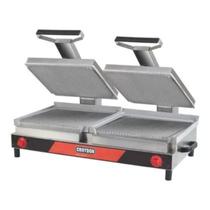 Sanduicheira Elétrica Dupla Gigante Chapa Estriada SDGE Croydon