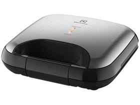 Sanduicheira Elétrica Electrolux ESG20 Efficient Inox Escovado Antiaderente Grill Lanche Misto Chapa Elegante Presente