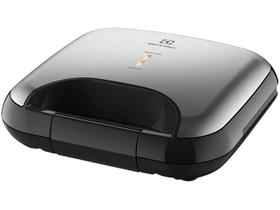 Sanduicheira Elétrica Electrolux ESG20 na Cor Inox com Chapa Antiaderente e Potência de 750W na Voltagem 127V Sanduicheira Elétrica Electrolux ESG20 na Cor Inox com Chapa Antiaderente e Potência de 750W na Voltagem 127V