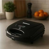 Sanduicheira Eletrica Grelha Tosta 220V 800W Potencia 2 Sanduiches Antiaderente Rápida