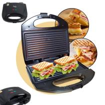 Sanduicheira elétrica grill baquelite preta 750w boston 127v ou 220v a5 importadora