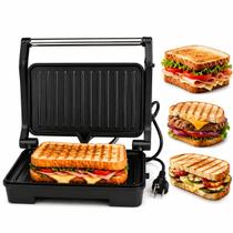 Sanduicheira Elétrica Grill Inox 1000W Antiaderente 127V Startools para Sanduíches, Carnes e Paninis Sanduicheira Elétrica Grill Inox 1000W Antiaderente 127V Startools para Sanduíches, Carnes e Paninis