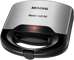 Sanduicheira Elétrica Mondial Master Grill 110V Preta