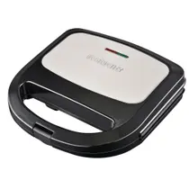 Sanduicheira Essencial Grill Misteira Elétrica Aço Inox 127V