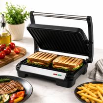 Sanduicheira Grill 2 em 1 Inox Sanduicheira Grill 2 em 1 Inox