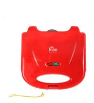 Sanduicheira Grill 2 Em 1 Kian vermelha Elétrica 750w 127V Sanduicheira Grill 2 Em 1 Kian vermelha Elétrica 750w 127V