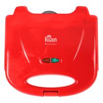 Sanduicheira Grill 750 Watts 220 Volts Vermelho - 23261 - KIAN Sanduicheira Grill 750 Watts 220 Volts Vermelho - 23261 - KIAN