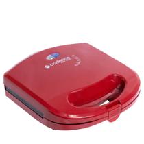 Sanduicheira grill 750w cadence red ellegance