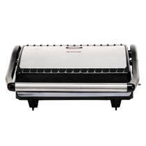 Sanduicheira Grill Amvox AMS800 Preta com Prata 127V