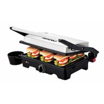 Sanduicheira Grill Arno Dual Inox Antiaderente Abertura 180 Graus 127V - GNOX