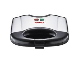 Sanduicheira Grill Arno Sacs Inox Preta/Prata Sanduicheira Grill Arno Sacs Inox Preta/Prata