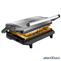 Sanduicheira Grill Britânia BGR27I 220V 2 em 1 850W Inox Antiaderente Sanduicheira Grill Britânia BGR27I 220V 2 em 1 850W Inox Antiaderente