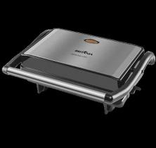 Sanduicheira grill britania platinum 127v antiaderente