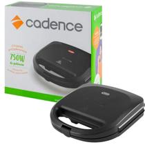 Sanduicheira Grill Cadence SAN230 Antiaderente Chapa Dupla 750W 110V Preto. Sanduicheira Grill Cadence SAN230 Antiaderente Chapa Dupla 750W 110V Preto.