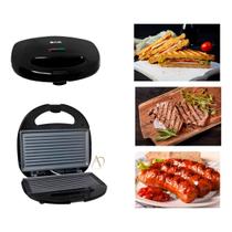 Sanduicheira Grill Chapa Dupla Antiaderente 750W 2 Em 1