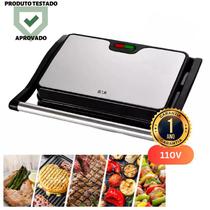 Sanduicheira Grill Elétrica 110v Press Inox Misteira Tostex