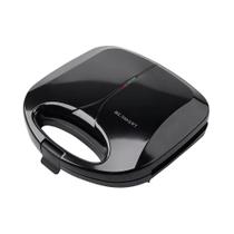 Sanduicheira Grill Elétrica Antiaderente 750w Be Smart Preto 127v Cozinha Fácil