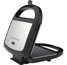 Sanduicheira Grill Elétrica Inox Cadence 110v Misteira Antiaderente