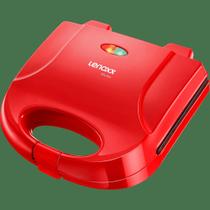 Sanduicheira Grill Elétrica Lenoxx Easy PSD119 Vermelha 127V