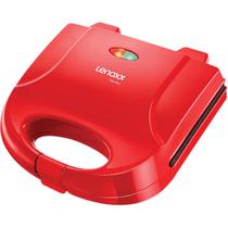 Sanduicheira Grill Elétrica Lenoxx Easy PSD119 Vermelha 127V Sanduicheira Grill Elétrica Lenoxx Easy PSD119 Vermelha 127V