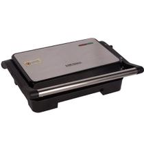 Sanduicheira Grill Elétrica Startools Antiaderente Compacta 1000W Inox com Placas Removíveis Sanduicheira Grill Elétrica Startools Antiaderente Compacta 1000W Inox com Placas Removíveis